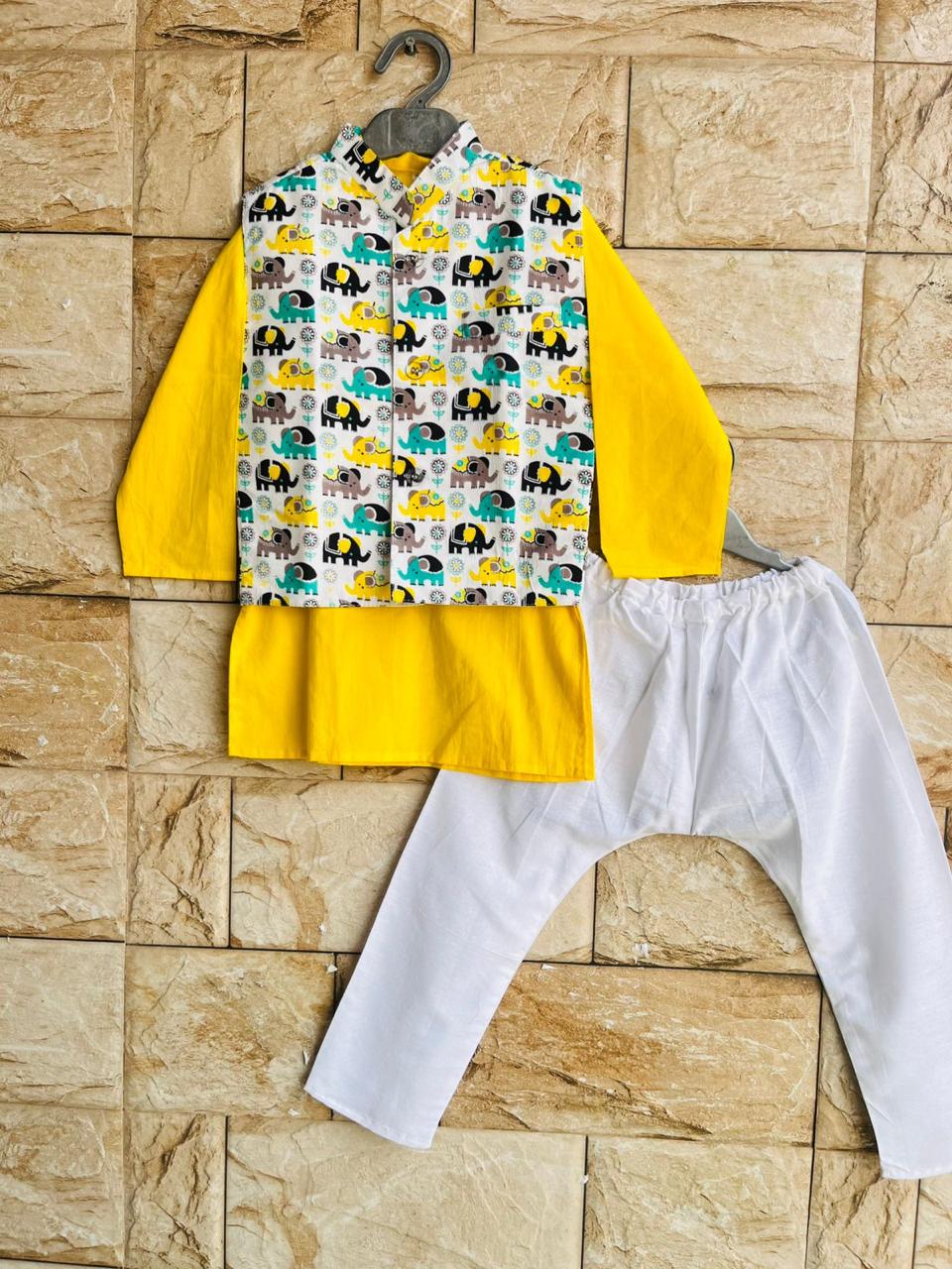 Bal Gajraj kurta set with jacket